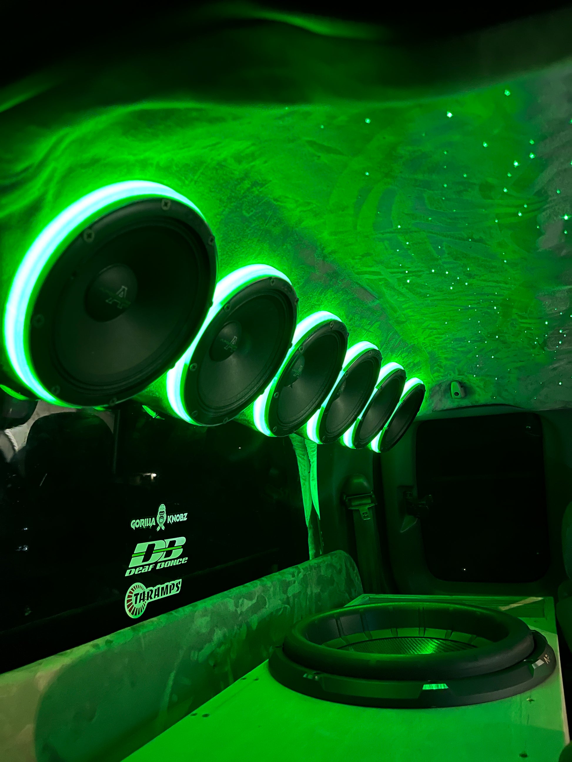 Smart RGB LED 6.5" Speaker Rings V2/V3/V4