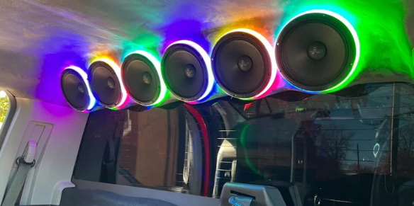 Smart RGB LED 6.5" Speaker Rings V2/V3/V4