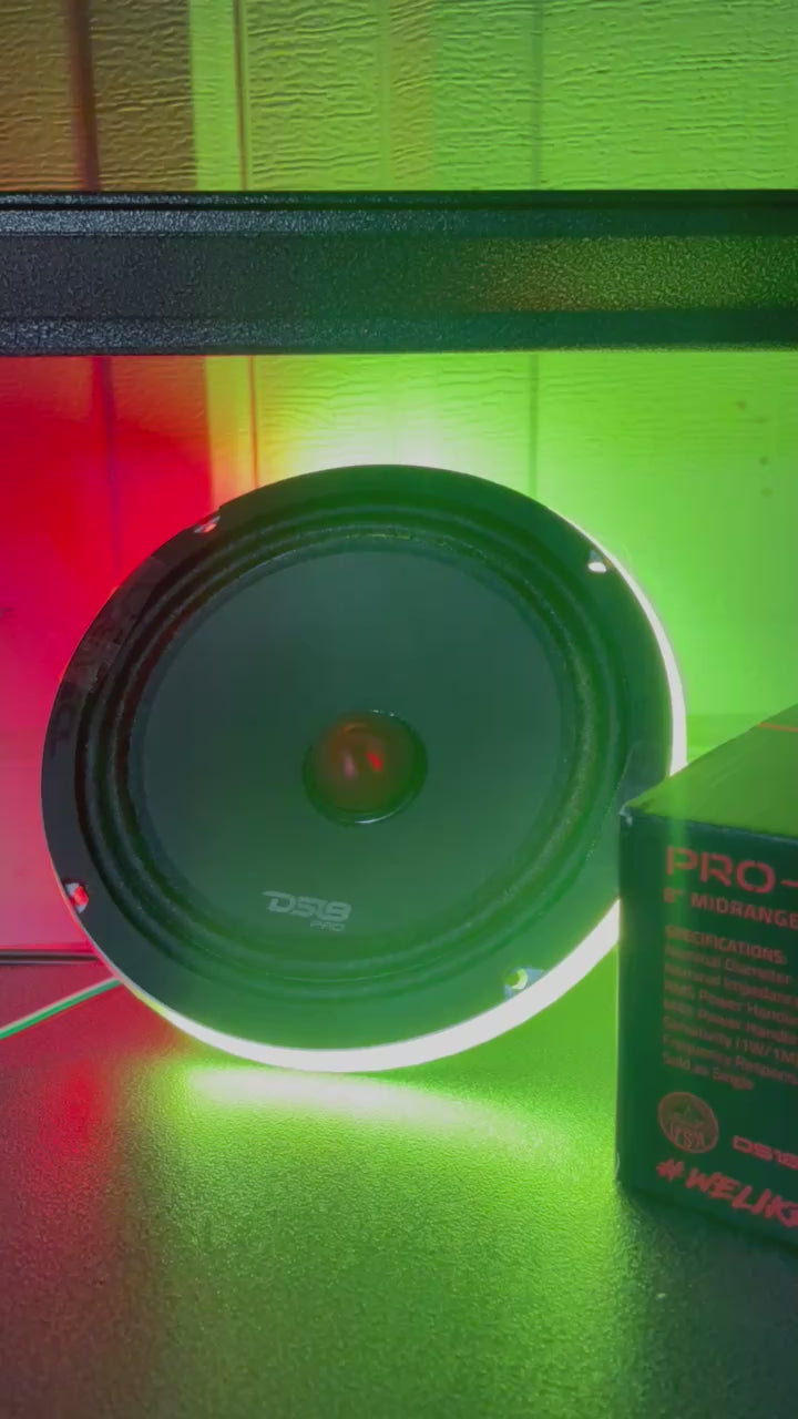 8" Speaker SMART RGB LED RINGS V2