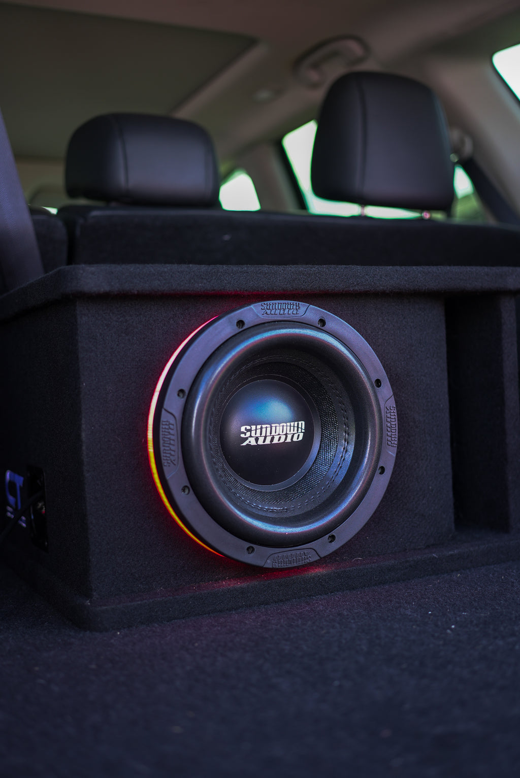 8" Subwoofer Smart RGB LED Rings