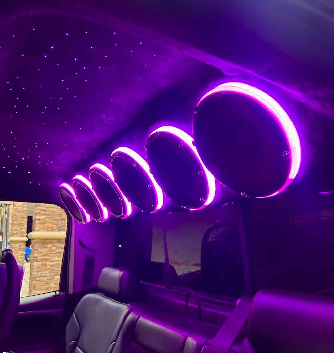 Smart RGB LED 6.5" Speaker Rings V2/V3/V4