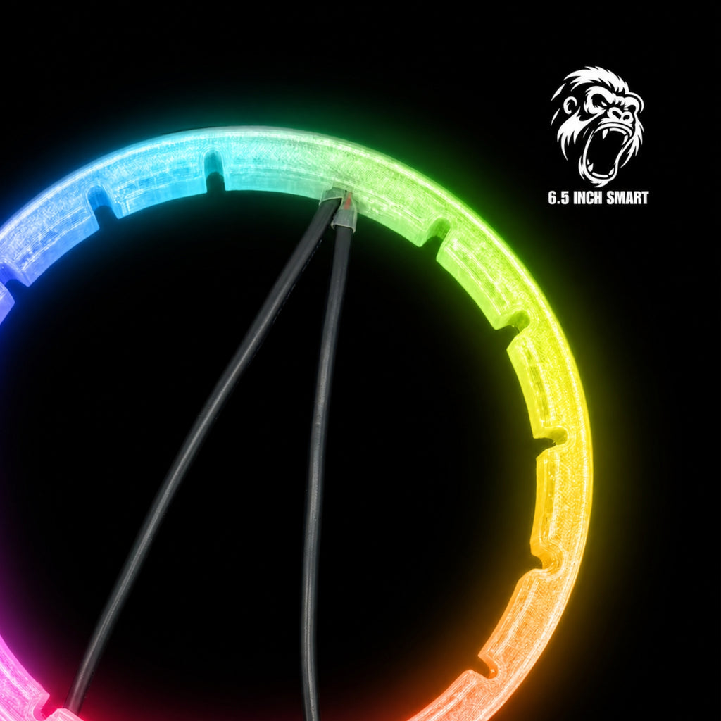 Smart RGB LED 6.5" Speaker Rings V2/V3/V4