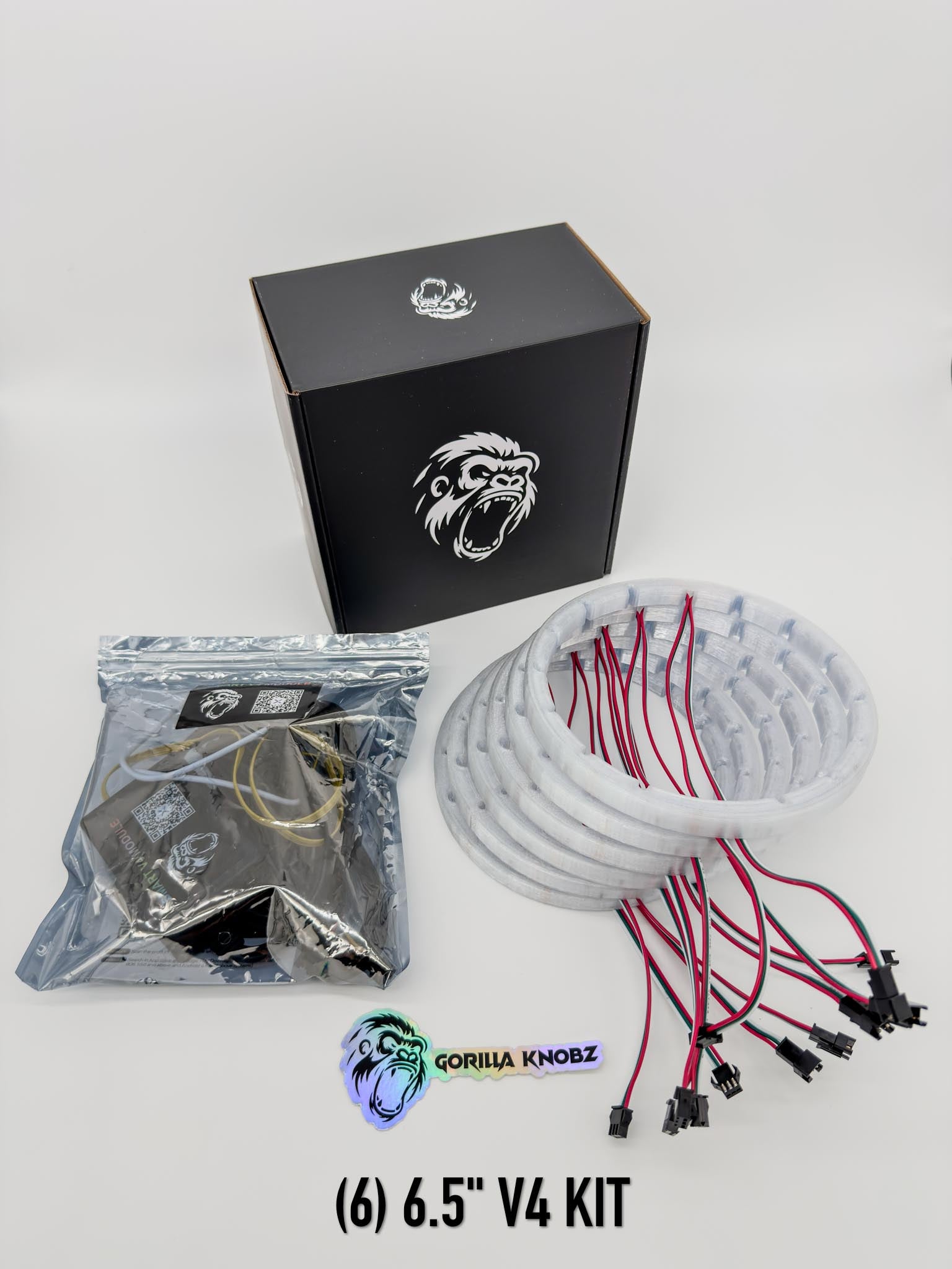 Smart RGB LED 6.5" Speaker Rings V2/V3/V4