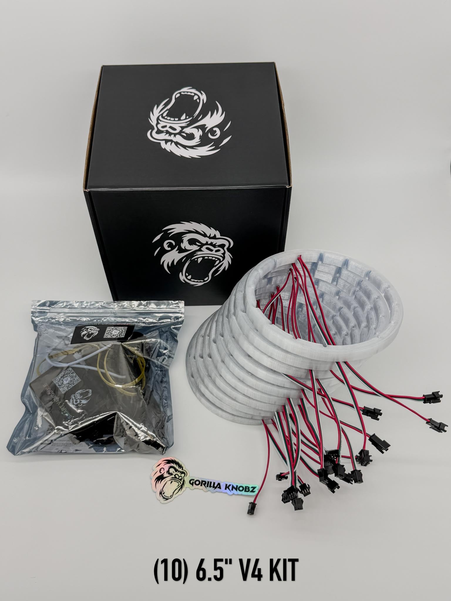 Smart RGB LED 6.5" Speaker Rings V2/V3/V4