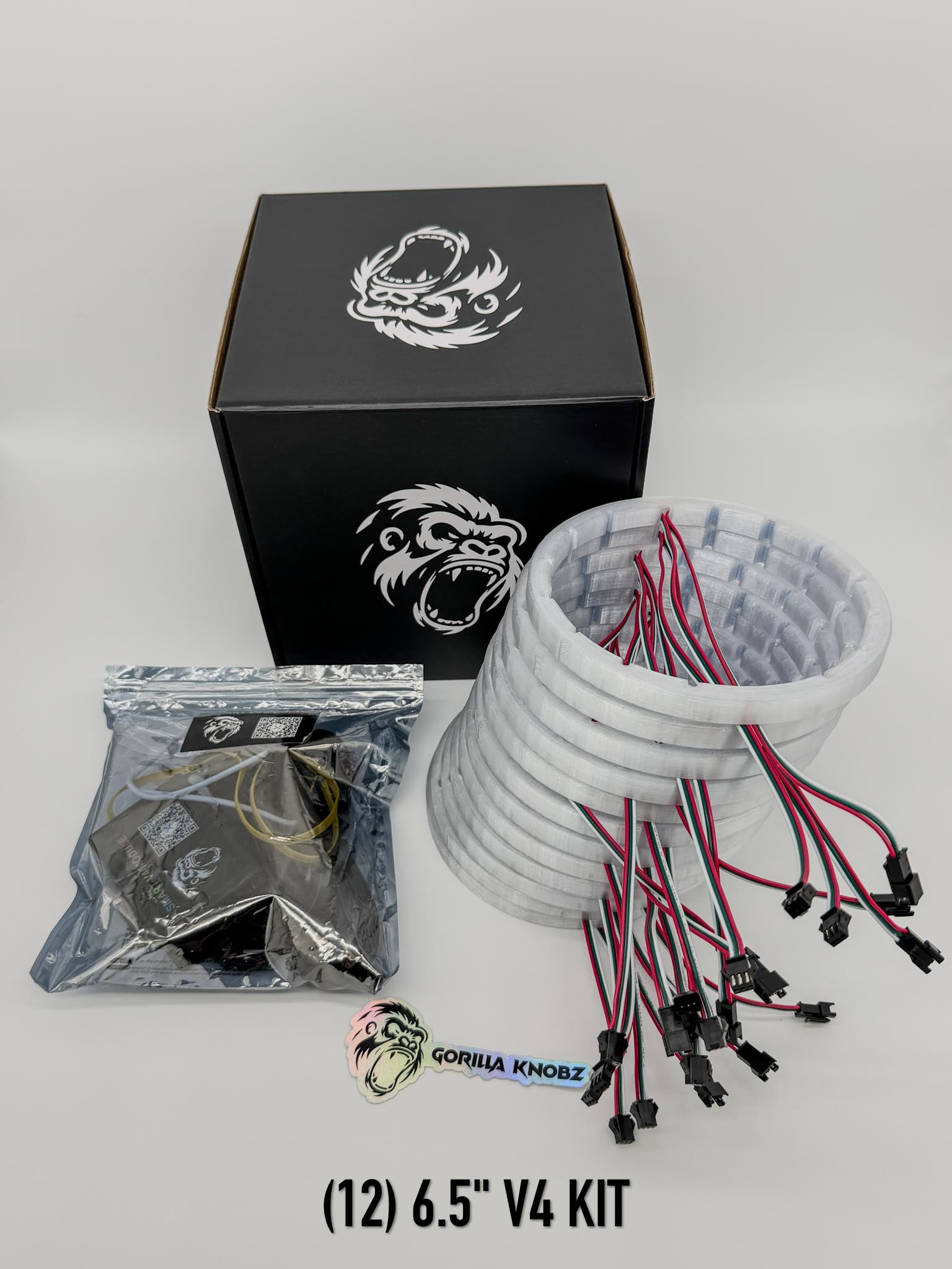 Smart RGB LED 6.5" Speaker Rings V2/V3/V4