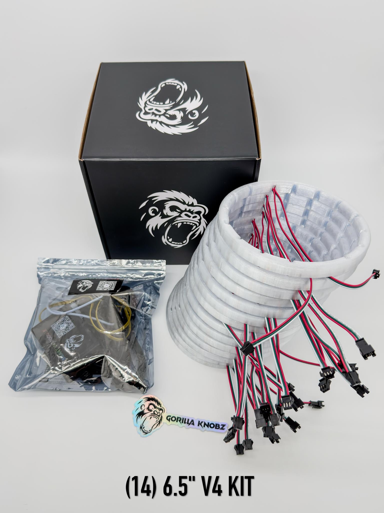 Smart RGB LED 6.5" Speaker Rings V2/V3/V4