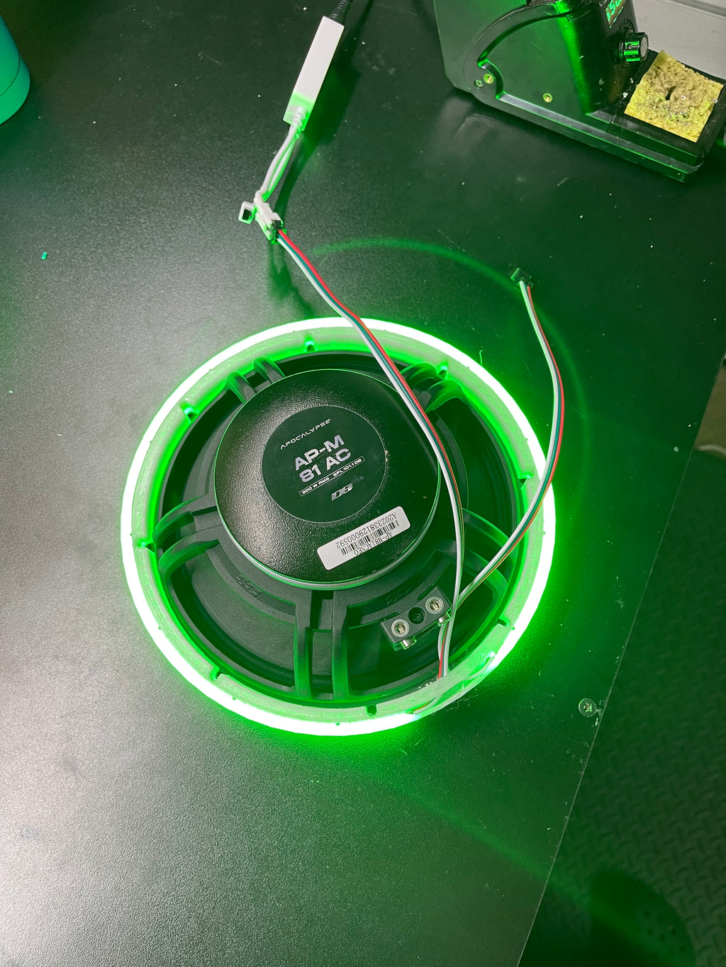 8" Speaker SMART RGB LED RINGS V2