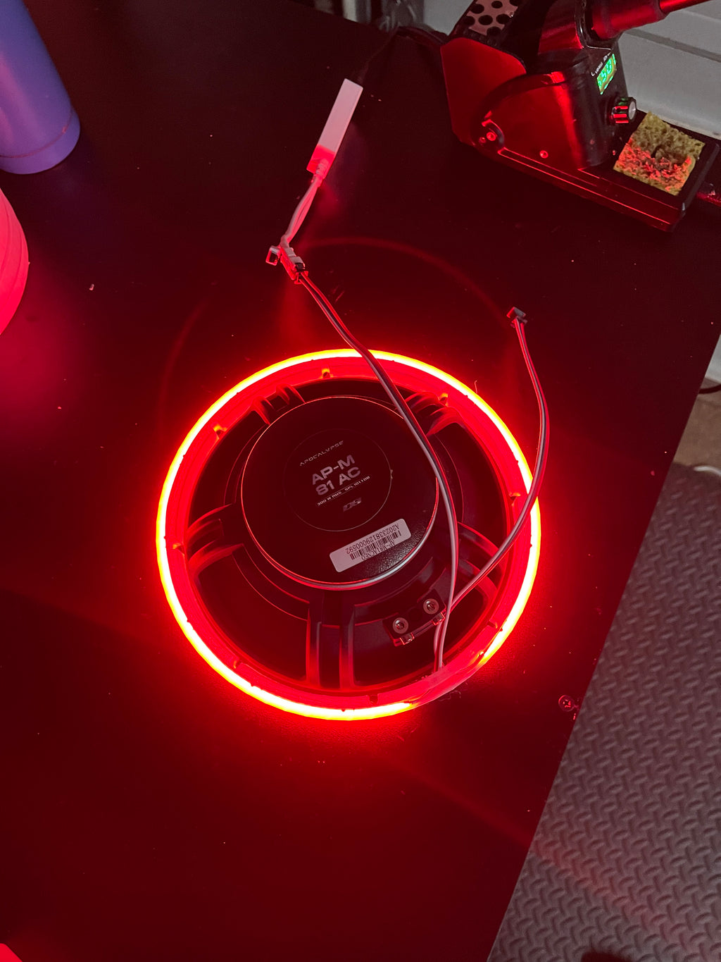 8" Speaker SMART RGB LED RINGS V2