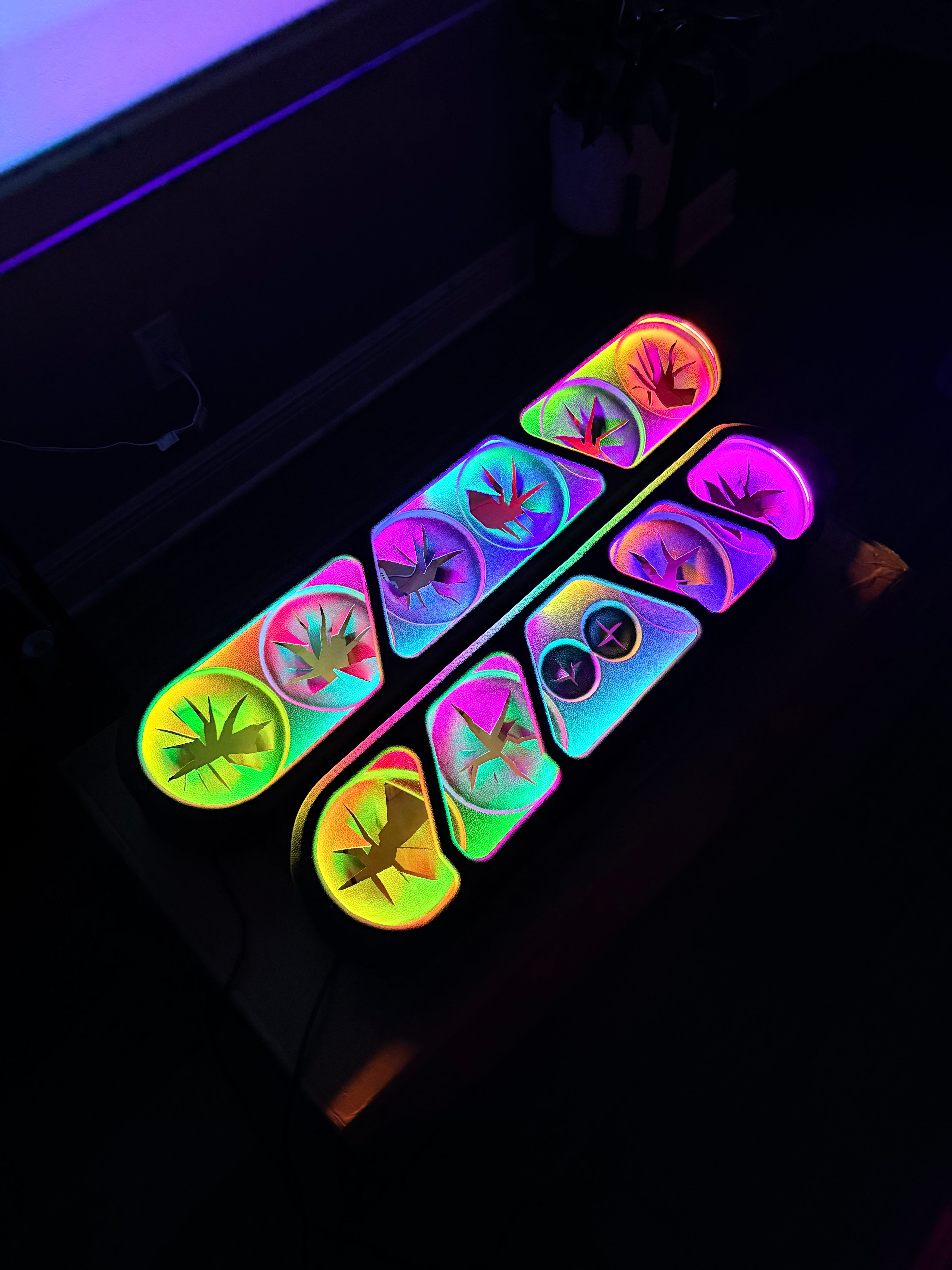 BOLT ON SPEAKER RACK WITH LED INSERT – Gorilla Knobz