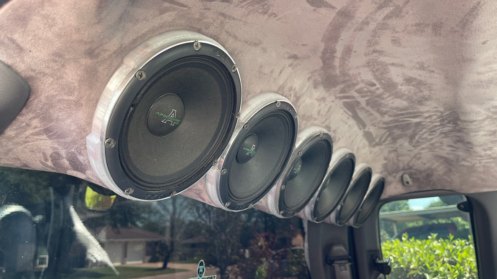 Slim Smart RGB LED 6.5" Speaker Rings V2