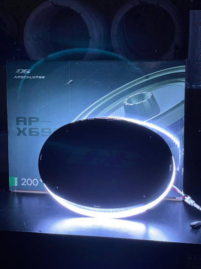 Smart RGB LED 6X9 Coaxial Speaker Rings