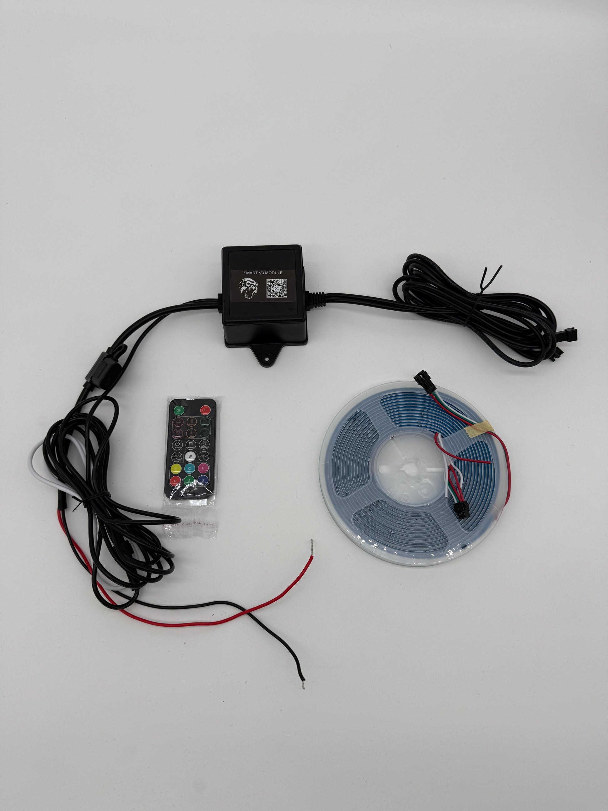 GORILLAKNOBZ HARNESS WITH 16.FT RGB ROLL