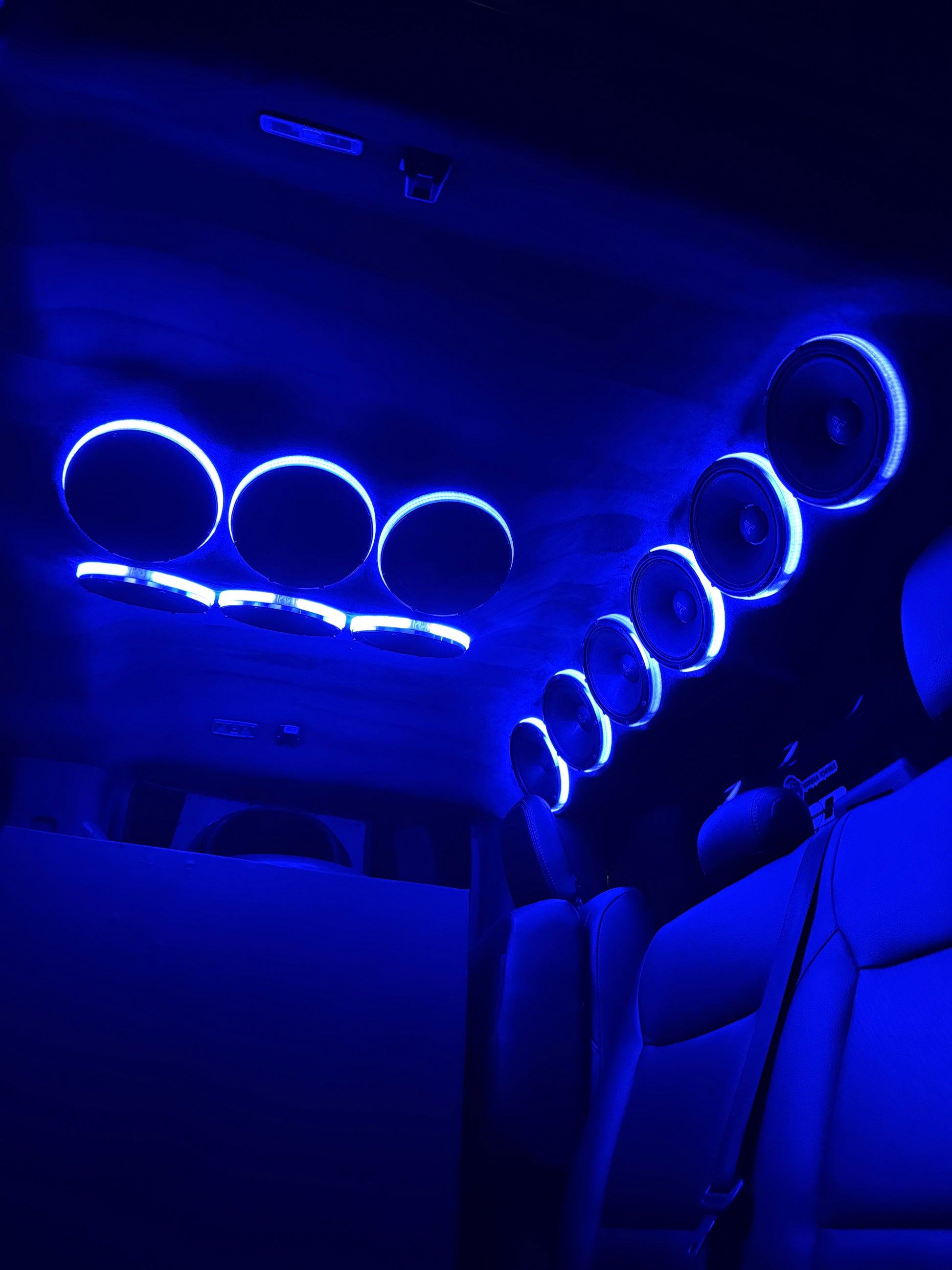 Smart RGB LED 6.5" Speaker Rings V2/V3/V4