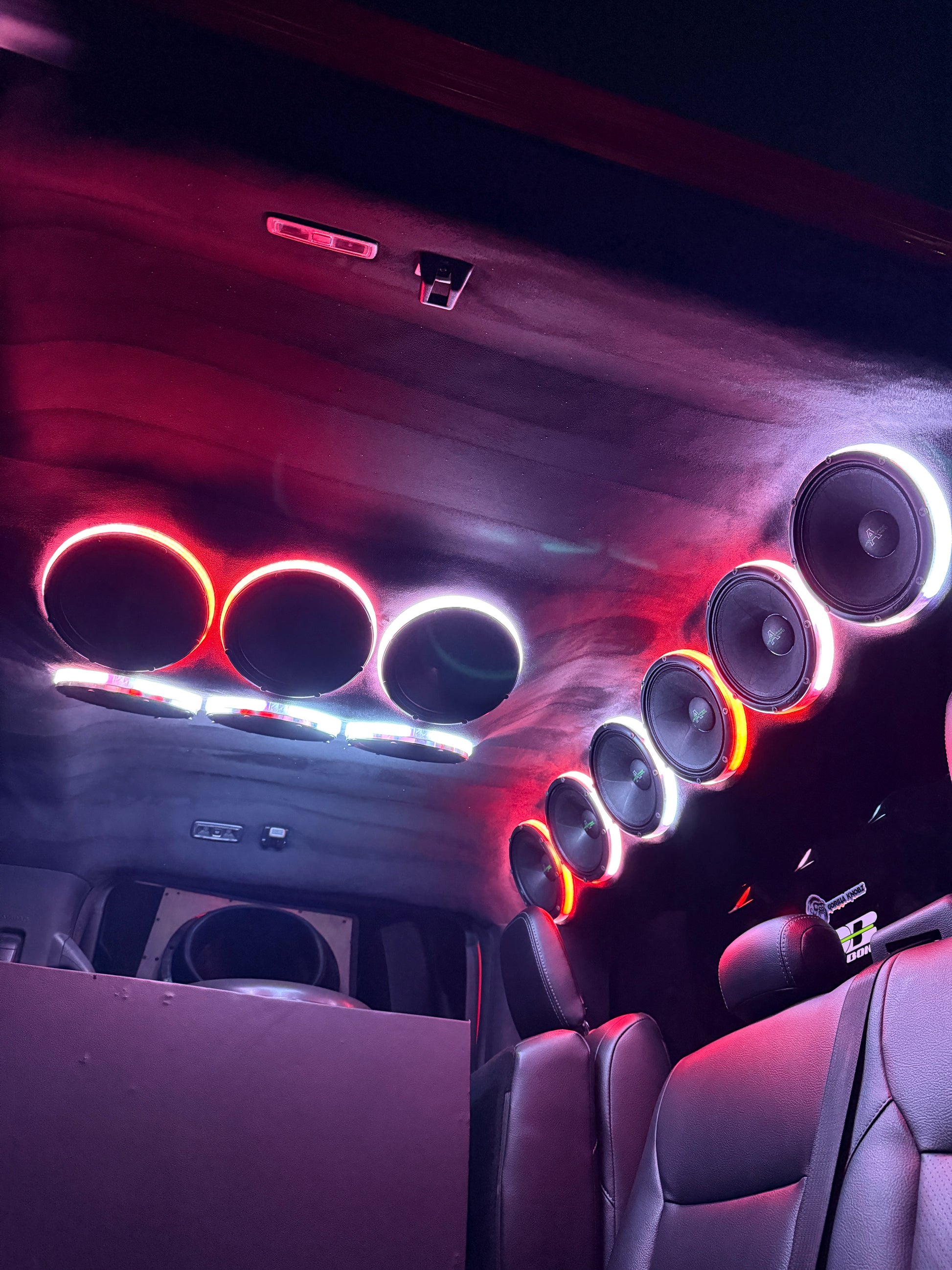 Smart RGB LED 6.5" Speaker Rings V2/V3/V4