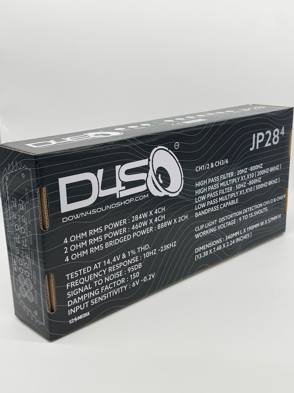 DOWN4SOUND 4 CHANNEL AMPLIFIERS