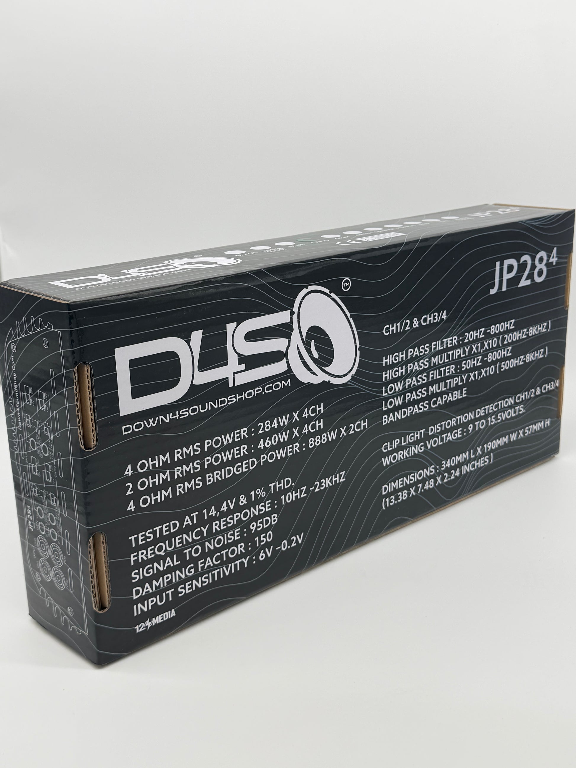 DOWN4SOUND 4 CHANNEL AMPLIFIERS