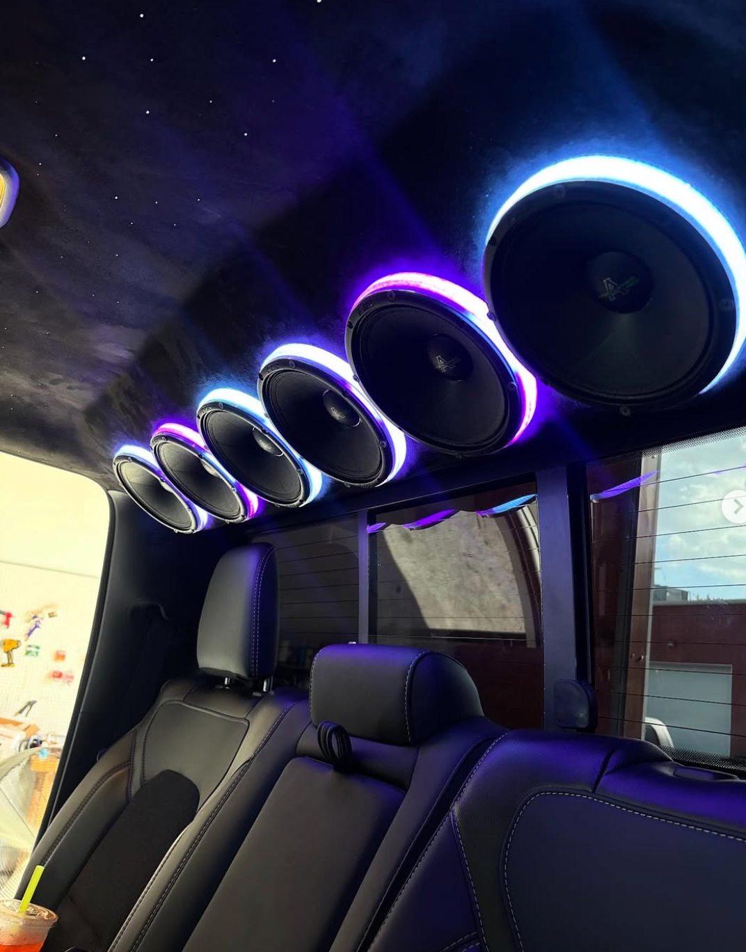 Smart RGB LED 6.5" Speaker Rings V2/V3/V4