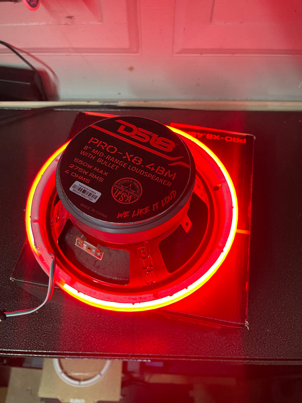 8" Speaker SMART RGB LED RINGS V2