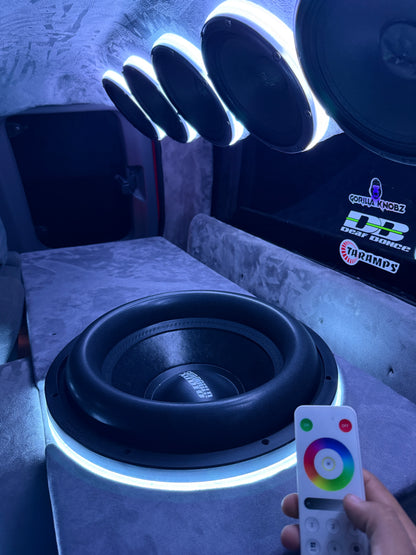 15" Subwoofer Smart RGB LED Rings