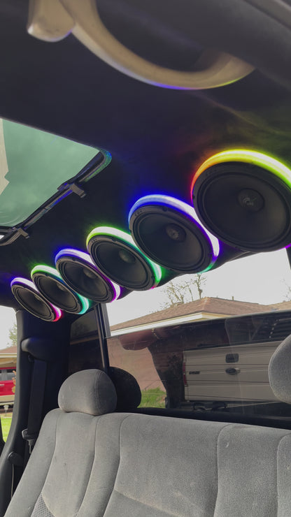 Smart RGB LED 6.5" Speaker Rings